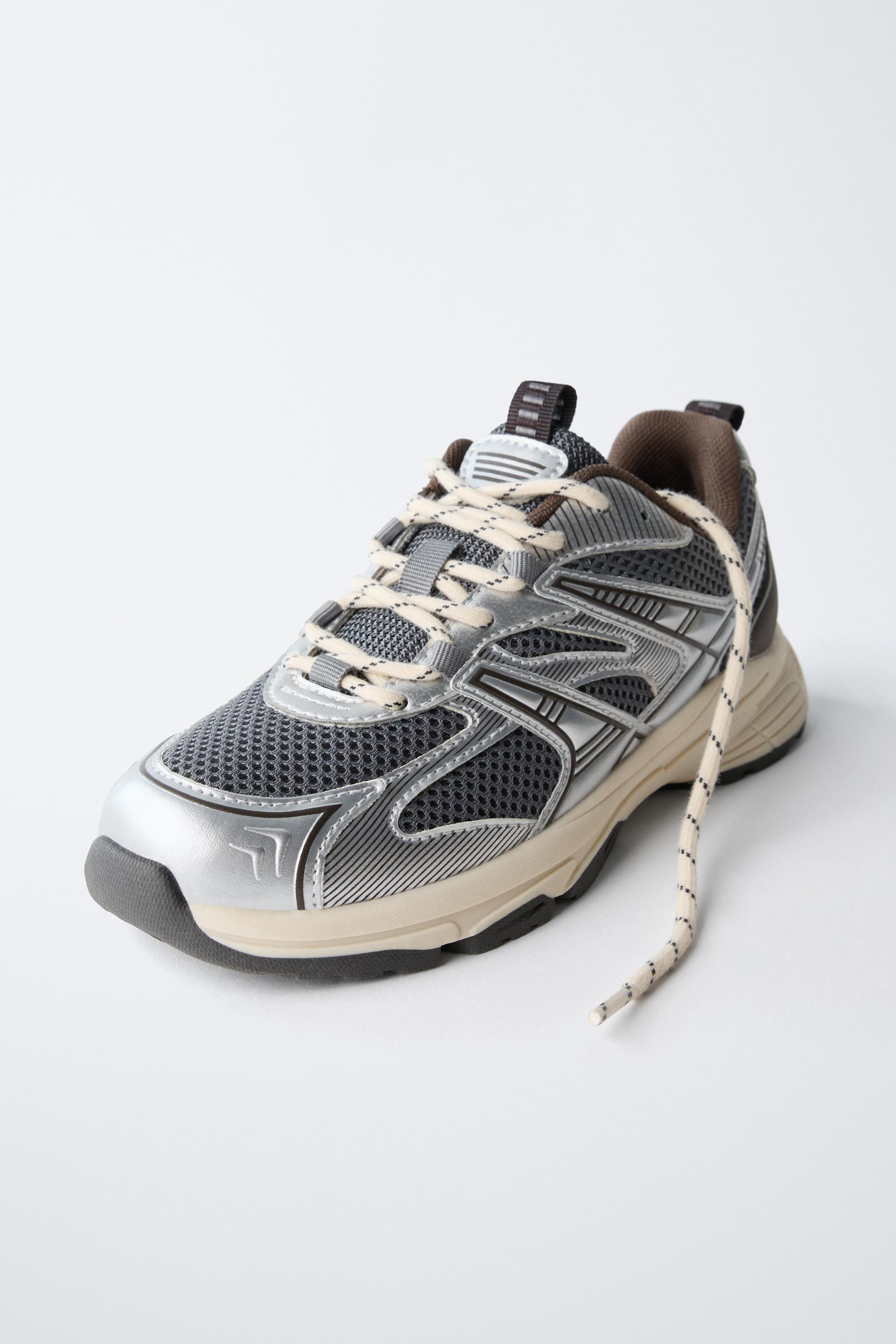 METALLIC SNEAKERS